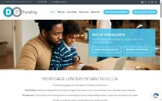 DG Funding website
