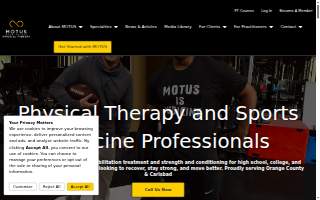 MOTUS Specialists Physical Therapy, Inc. of Carlsbad