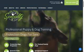 Specialty Dog Training