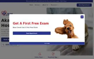 Akaal Pet Hospital of Carmichael website