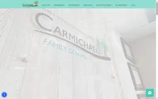 Carmichael Family Dental - Dr. Ahleen D. Medina website