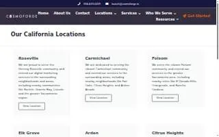 Cosmoforge website