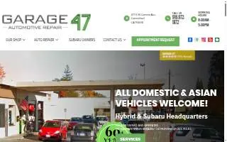 Garage 47 website