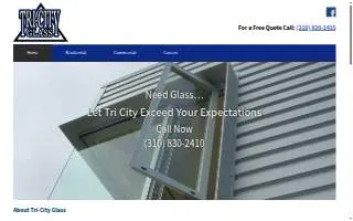 Tri City Glass of Carson website