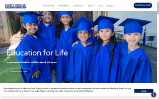 Early Bird Montessori website