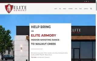Elite Armory website