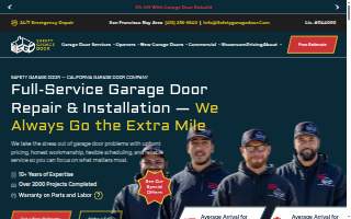 Safety Garage Door repair & installation of Castro Valley