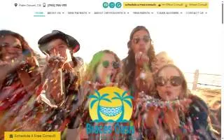 Braces Oasis Orthodontics of Cathedral City website