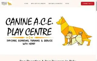 Canine ACE - PLAY Centre website