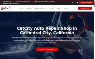 CatCity Auto Body Inc website