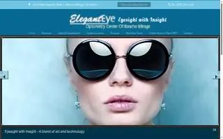 Elegant Eye Optometry Center Of Rancho Mirage website