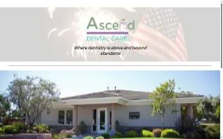 Ascend Dental Care website