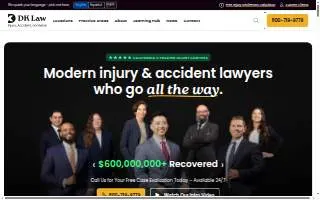 Accident Lawyer of Cerritos website