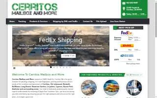 Cerritos Mailbox and More website