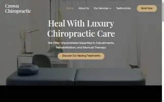 Crown Chiropractic of Cerritos website
