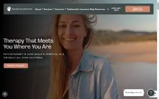 Daybreak Counseling Center of Cerritos website