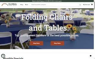 Global Event Supply website