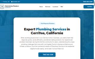Quick Action Plumbers Cerritos CA