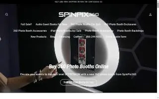 SpinPix360 website