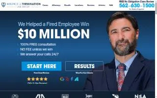 Wrongful Termination Law Group website