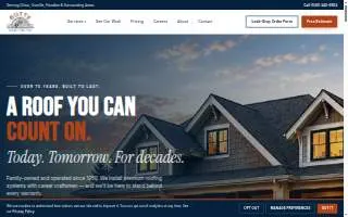 Butte Roofing Co website