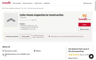 Coito home inspection & construction