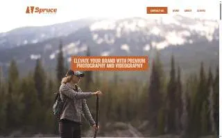 Spruce Studio | Commercial Photography and Videography website