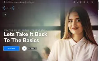 Changing Lives Staffing website