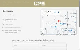 Christian Printing Services website