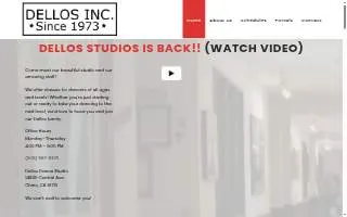 Dellos Dance & Performing Arts website