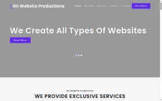 GH Website Productions