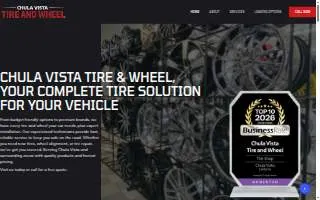 Chula Vista Tire and Wheel website