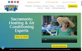 Buckley Heat Air website