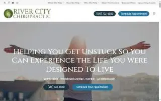 River City Chiropractic of Citrus Heights website