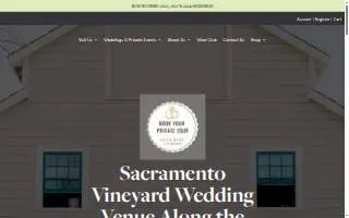 Scribner Bend Vineyards of Citrus Heights website