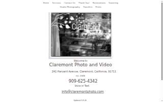 Claremont Photo and Video
