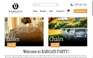 Bargain Party Rental & Sales