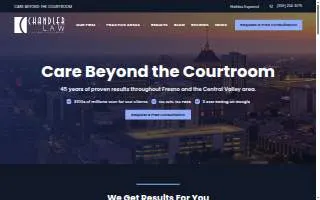Chandler Law website