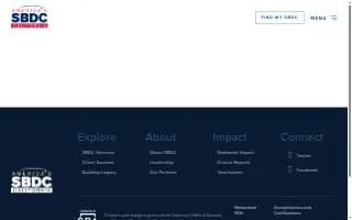 Coachella Valley Small Business Development Center website