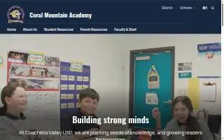 Coral Mountain Academy website
