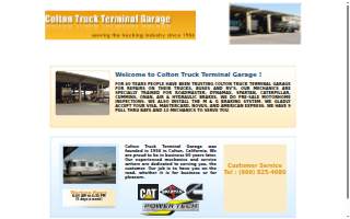 Colton Truck Terminal Garage