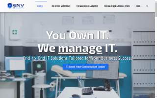 ENV IT Systems website