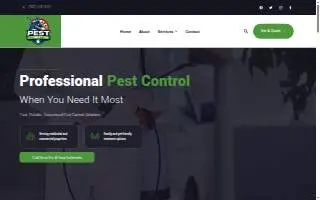 Pest Connection website
