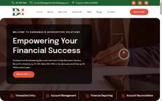 Dangamacin Bookkeeping Solutions website