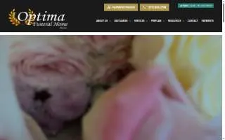 Optima Funeral Home of Compton website