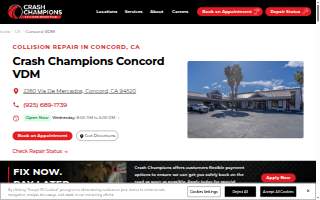 Crash Champions Collision Repair Concord Vdm