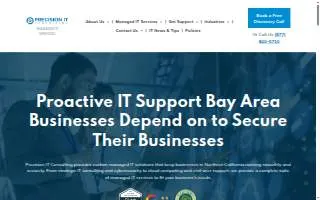 Precision IT Consulting, Inc. website