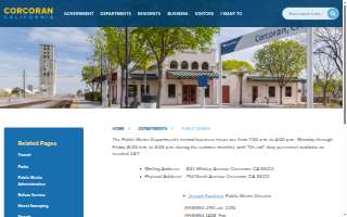 Corcoran Public Works
