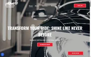 Mike mobile washing services website
