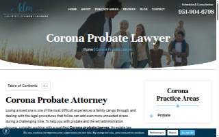 Corona Probate Law
